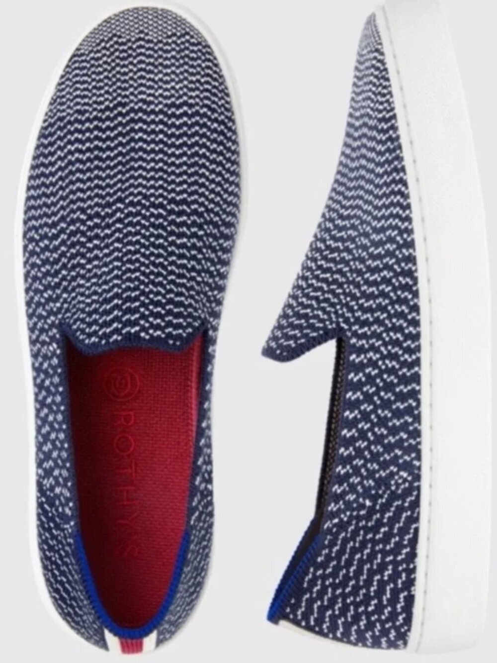 Rothy's The Original Slip On Sneaker Maritime Gradient Limited Edition W9 39.5
